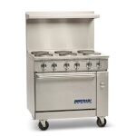 Imperial IR-6-E-C - Restaurant Range, electric, 36