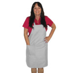 Intedge 335-1-W - Bib Apron, 32