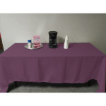 Intedge TCM54110-MAU - Tablecloth, 54