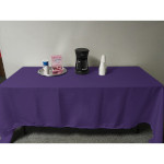 Intedge TCM54110-PUR - Tablecloth, 54