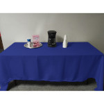 Intedge TCM64110-BLU - Tablecloth, 64