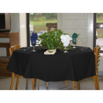 Intedge TCMP90R-BLA - Tablecloth, 90
