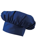 Intedge 346HW - Chef's Hat, Adjustable Velcro closure, One size fits all, Traditional Style, White