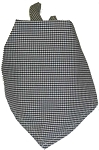 Intedge CK-1W-HT - Houndstooth Chef's Kerchief, 14