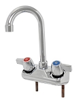 John Boos PBF-W2-3GLF-X - Economy Faucet, shallow splash mount, 3-1/2