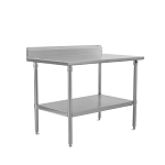 John Boos ST6R5-3048SSK - Work Table, 48