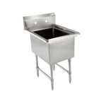 John Boos 1B16204 - Compartment Sink, 21 x 25-1/2 x 43 inch