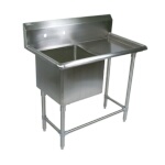 John Boos 1PB204-1D18R - Sink, 1-compartment, 42