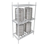 John Boos ALKR-2042 - Keg Rack, 42