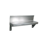 John Boos BHS548R6 - Lavatory Shelf, wall-mount, 48