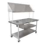 John Boos BT6-3063SSK - Mobile Sorting Table, 63