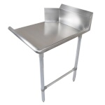 John Boos CDT6-S84SBK-R - Clean Straight Dishtable, 84 x 30 x 44 inch, left-to-right