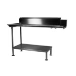 John Boos CDT8-LS24SSK - Dishtable Undershelf, 17-5/8