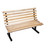 John Boos CPB96-M - Convenience Bench, with back, 96