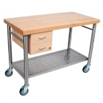 John Boos CUCIC04 - Cucina Magnifico Work Table, 48