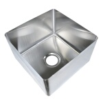 John Boos CUT2424124 - Weld-In Undermount Sink, 1-compartment, 24