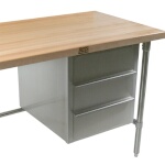 John Boos D11E - Drawer Unit, 3-tier, 20-1/4