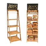 John Boos DRACKB6 - Cutting Board Display Rack, 27