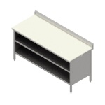 John Boos EBOP3R5-3036 - Work Table, cabinet with open front, 36