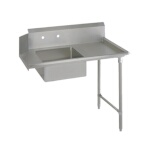 John Boos EDTS8-S30-R72 - Solid Straight Dishtable, 72 x 30 x 44 inch, right-to-left