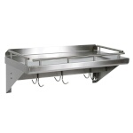 John Boos GRWS36-UB - Cucina Mensola Grande Shelf, wall-mount, 36