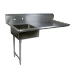 John Boos JDTS-20-60UCL - Undercounter Dishtable, straight, 60