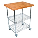 John Boos MET-CWC-1 - Metropolitan Wire Cart, 27