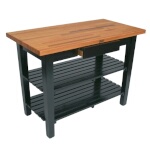 John Boos OC4830-2S - Oak Table, 48