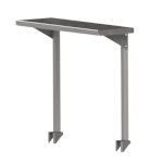 John Boos OSC16FK-12132 - Overshelf, cantilevered, single, 132