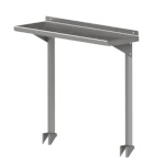 John Boos OSC16RK-12120 - Overshelf, cantilevered, single, 120
