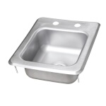John Boos PB-DISINK090905 - Drop-In Sink, 1-compartment, 12