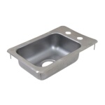 John Boos PB-DISINK101405 - Drop-In Sink, 1-compartment, 12-1/4