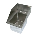 John Boos PB-DISINK101410-SSLR - Drop-In Sink, 1-compartment, 12-1/2
