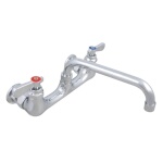 John Boos PBF-14-SLF - Heavy Duty Faucet, splash mount, 14