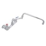 John Boos PBF-18-DJSLF - Heavy Duty Faucet, splash mount, 18