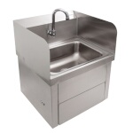 John Boos PBHS-W-1410-KV1APS-SS - Hand Sink, wall mount, 14