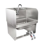 John Boos PBHS-W-1410-KV2MB-SS - Hand Sink, wall mount, 14