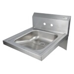 John Boos PBHS-W-1416ADAS - Hand Sink, wall mount, 14