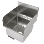 John Boos PBHS-W-1616-SSLR - Hand Sink, wall mount, 16