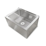 John Boos PBMS2016-6 - Mop Sink, floor mounted, 24-5/8