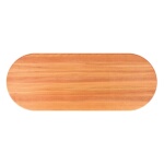 John Boos RTC-4248-OVL - Butcher Block Top, oval, 48 x 42