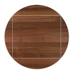 John Boos RTW-52-DL4 - Butcher Block Top, drop leaf, 52