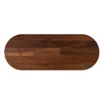 John Boos RTW-BL3660-OVL - Butcher Block Top, oval, 60