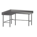 John Boos ST4R5-L3060SBK - Work Table, L-shaped, 60