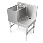 John Boos UBBS-1824 - Underbar Blender Station, with dump sink, 24