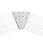 John Boos UBDR-45-IC - Bar drink rail 45° inside corner filler