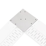 John Boos UBDR-90-IC - Bar drink rail 90° inside corner filler