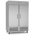 Kelvinator KCHRI54R2DFE - Reach-in Freezer, two-section, 49 cubic feet, (2) solid doors
