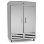 Kelvinator KCHRI54R2DRE - Reach-In Refrigerator, two-section, 49 cubic feet, (2) solid doors