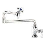 Krowne 16-161L - Royal Pot Filler Faucet, single-deck mount, 12